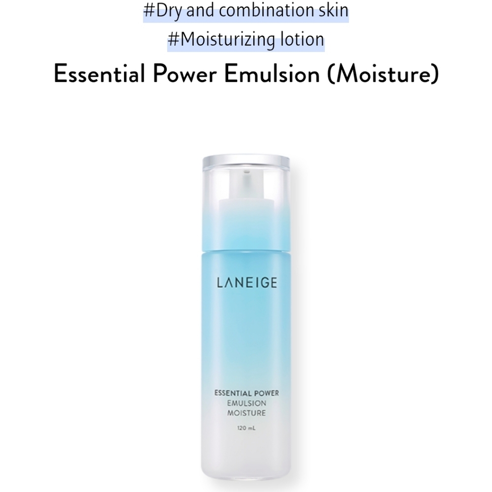 New $40 Laneige Essential Power Emulsion (Moisture) 120ml